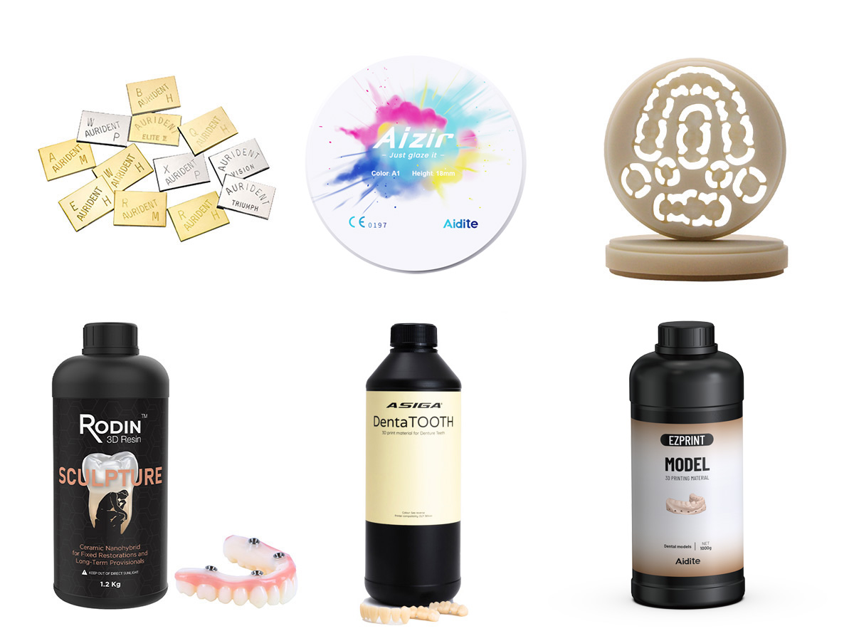 Aurident Materials